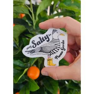 Salty Sticker - 3" Stay Salty in Punta Gorda