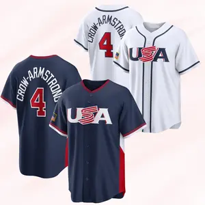 [Baseball Jersey] Peter Crow-Armstrong Jersey | USA 2026 Baseball Classic