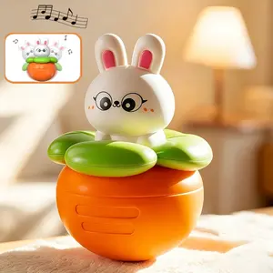 Tumbler Toy, Crisp Rattle Soothing Toy, Infant Head Lifting Practice Toy, Early Education Intellectual Toy, Newborn Gift