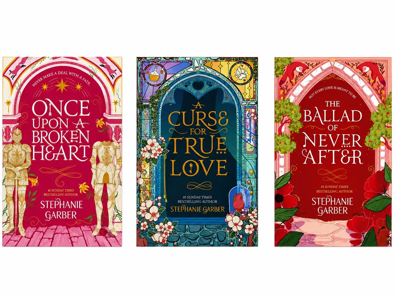 A Curse For True Love+Once Upon A Broken Heart+The Ballad of Never After - Paperback