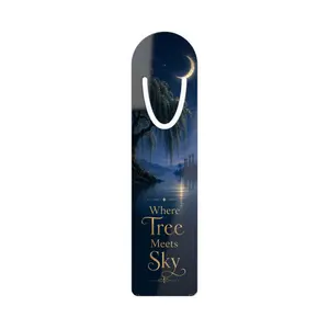 Where Tree Meets Sky Aluminum Bookmark