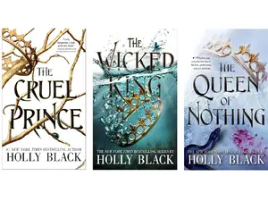 The Folk of the Air By Holly Black (3 book series): The Cruel Prince, The Wicked King , The Queen of Nothing (Paperback)