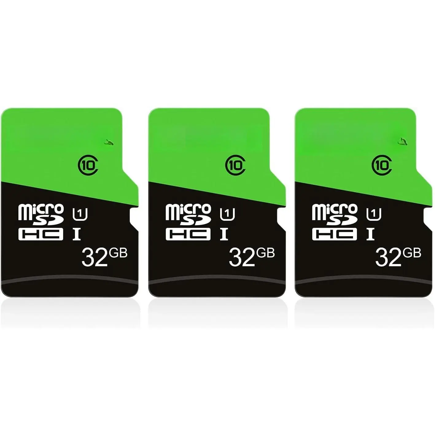 3 Pack 32GB  SD Card Memory Card MicroSDHC UHS-I Memory Cards Class 10 High Speed Card, C10, U1, 32 GB 3 Pack
