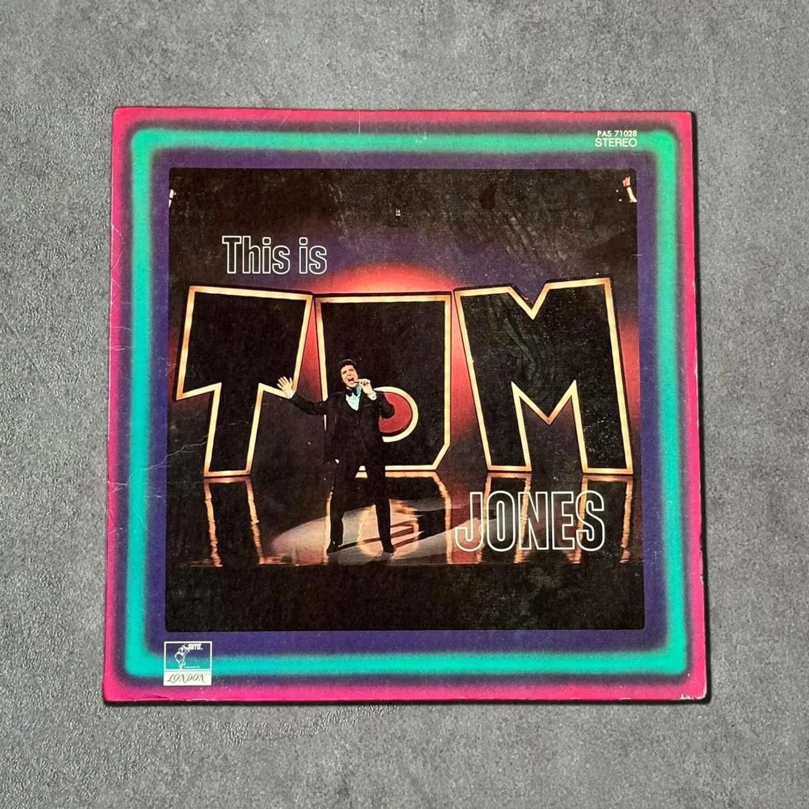 Tom Jones “This is Tom Jones” Vintage Record Vinyl