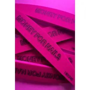 Pink Half Moon File 180/240 pack of 25