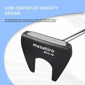 WUDAY Zero-Torque Balance Golf Putter – CNC Aluminum Alloy Construction, Alignment Line, Integrated Ball Retriever & High-Performance Shaft Auto-Aligning Stability Golf Putter mallet putter
