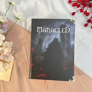Manacled Hardcover - SenLinYu Fanfic - Dramione Fanfiction Book - Dark Dystopian AU Rebound Hardback - High Fantasy Grimdark Landscape Art Collector Gift