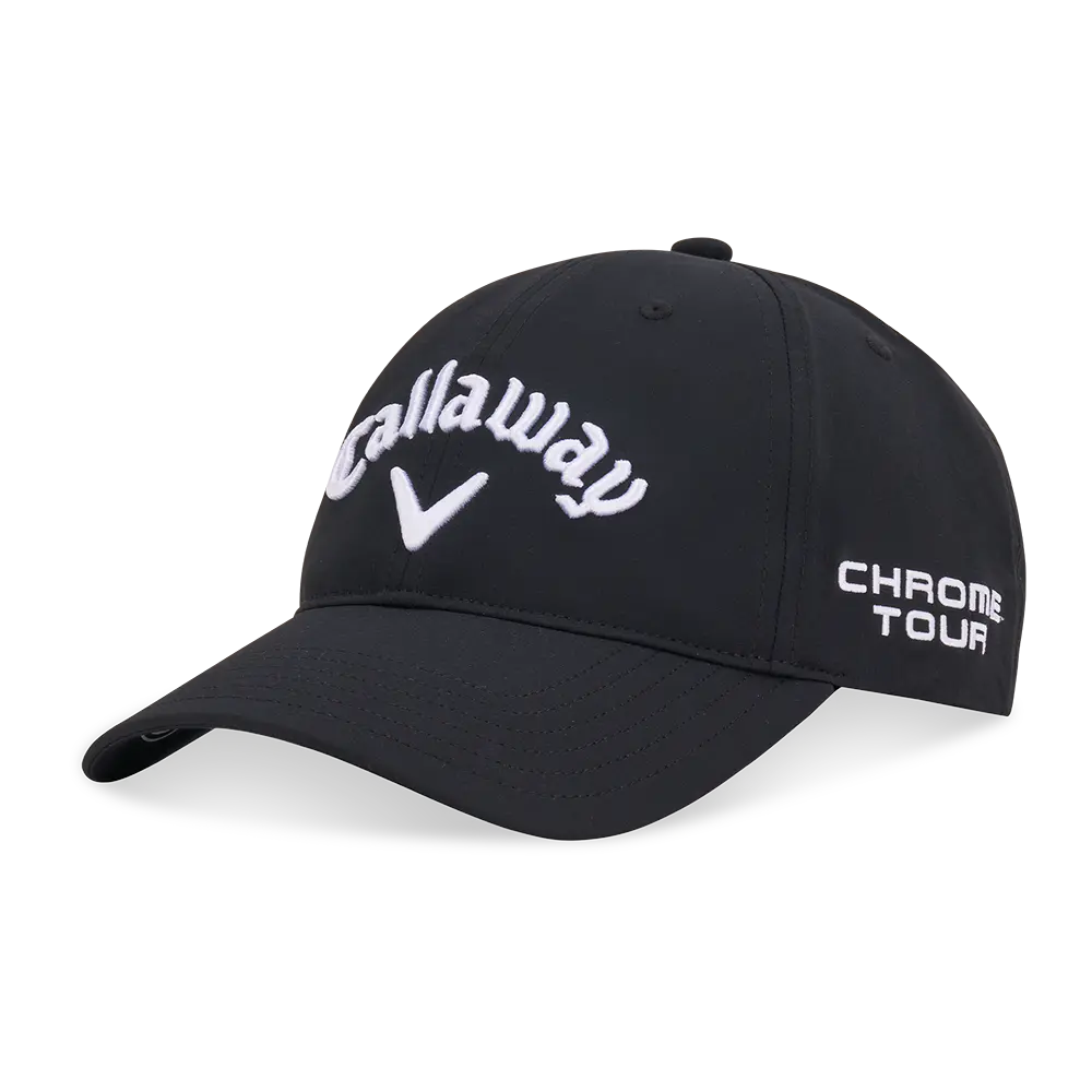 Callaway Golf Men's Tour Authentic Performance Pro LW Hat in Black | Size: Adjustable