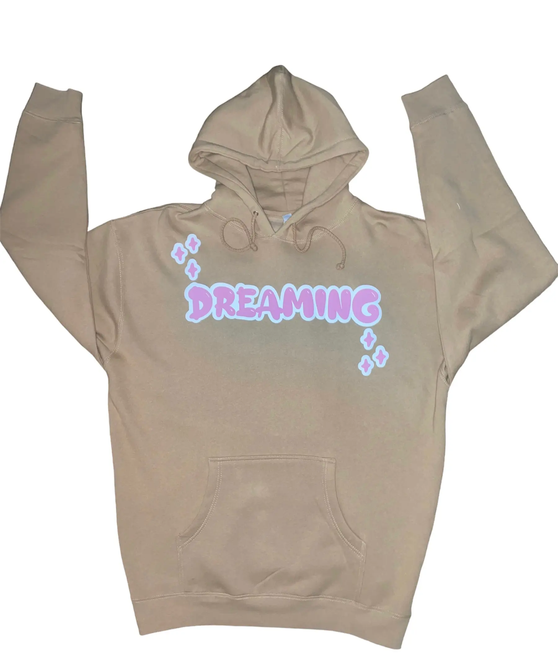 Cozy Men's Puff Print Hoodie – Dreaming Angels