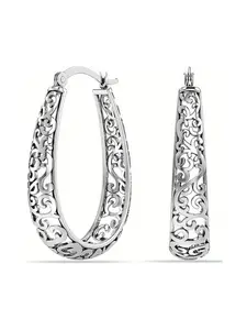 Retro Simplicity Style Geometric Hoop Earrings, Copper Material, Boho Design, Ideal for Daily Wear & Holidays, Perfect Gift