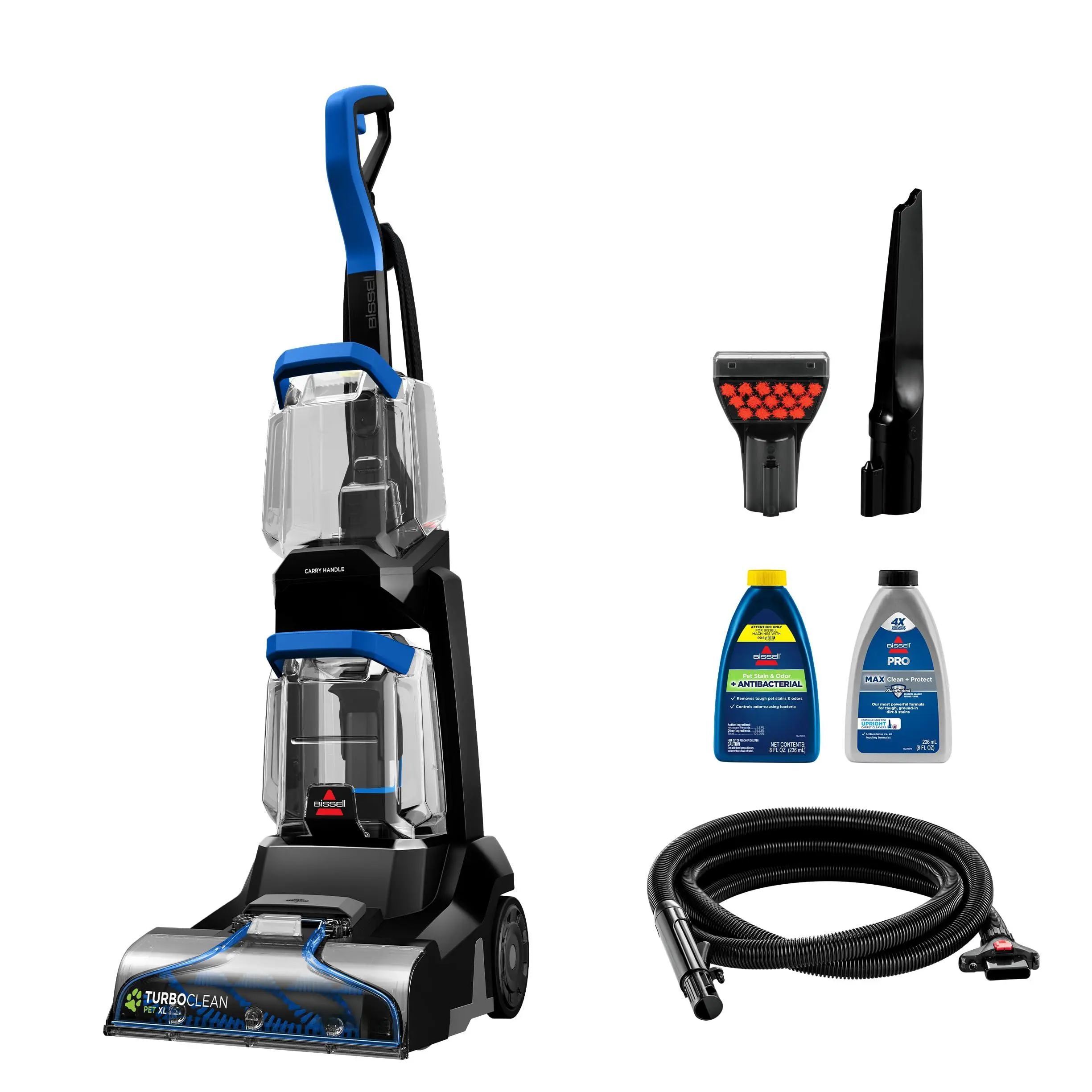 Turboclean Pet Xl Upright Carpet Cleaner  Upholstery Tough Stain Tool & Formula Included 3746