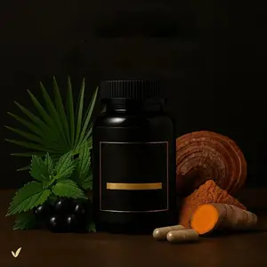 Specially formulated for men, multi-functional sports capsules (natural herbal extracts) - 60 capsules per bottle, safe and healthy for daily use.