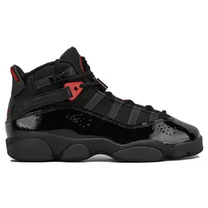 Jordan 6 Rings Black Anthracite Fire Red (GS) (kids) by StockX