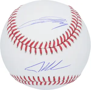 Jackson Holliday and Adley Rutschman Baltimore Orioles Autographed Baseball - Fanatics Authentic Certified