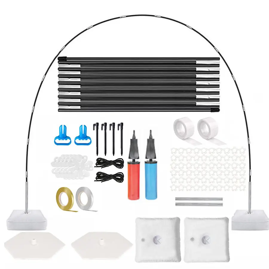 15 section fiber rod ground arch package