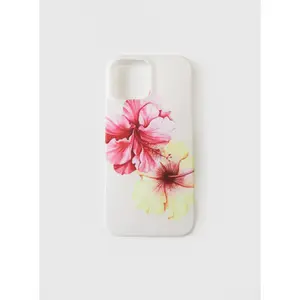 Hibiscus Heart Iphone Case Pink