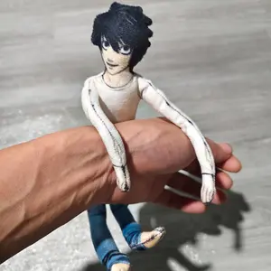 Anime L·Lawliet figure Yagami Light Cosplay Doll L Plush Stuffed Doll Abstract Model Fashion Room Decoration toys Halloween Gift