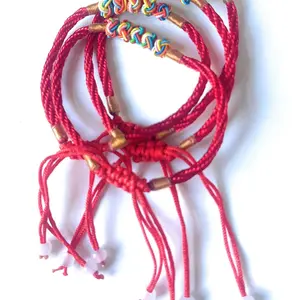 UNBIT 2Pcs Lucky Braide Red String Bracelet Bangle Handmade Adjustable Attract Money Wealth Bracelet for Women Men Friend Boy Girl Good Luck Jewelry Anniversary Birthday Birthday Birthday Wedding Wedding Wedding Wedding Wedding Auspicious Auspicious Daily