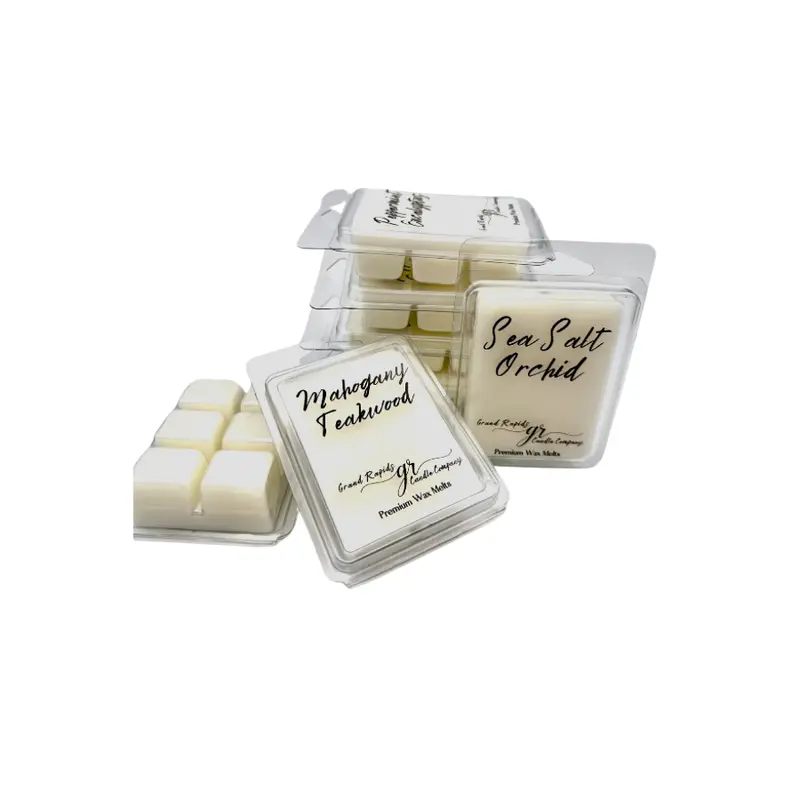 Wax Melts Premium Cube Fragrance Clamshell Tarts