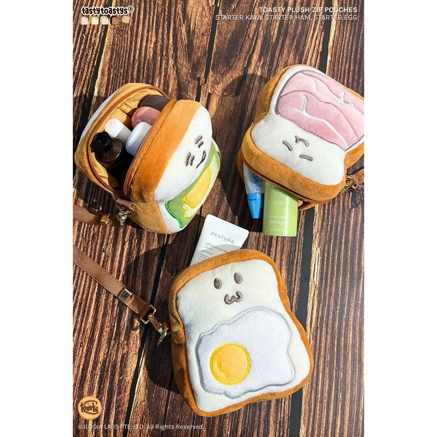 STÜSSY Woven Zip Pouch - TikTok Shop