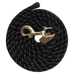 Schneiders Reflective Nylon 10 Lead Rope with Rubber Cap End