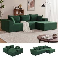Green-Right Facing Chaise
