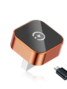 2026 Latest Wireless Carplay Adapter, Type-C Interface, Supports Carplay and Android Auto, Wired to Wireless, Plug and Play, Auto-C Compatible
