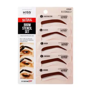 Kiss New York Natural Brow Stencil Set