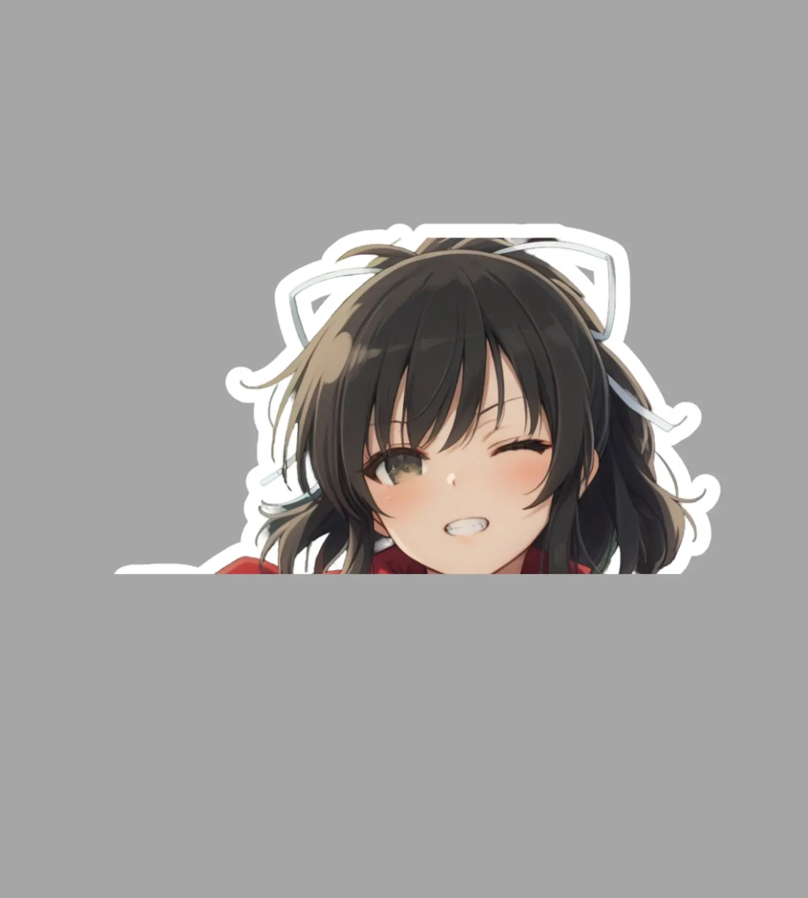 Asuka Anime Sticker Cute Aesthetic Vinyl Decal For Laptop Water Bottle Waterproof Action Game Merch Fan Gift
