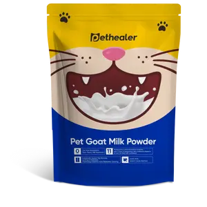Pethealer Goat Milk Powder for Dogs & Cats | Easy to Digest, Boost Immunity & Gut Health | Pet Milk Supplement
