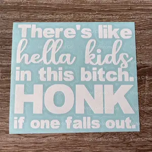 Hella Kids Car Jeep Decal Off Road