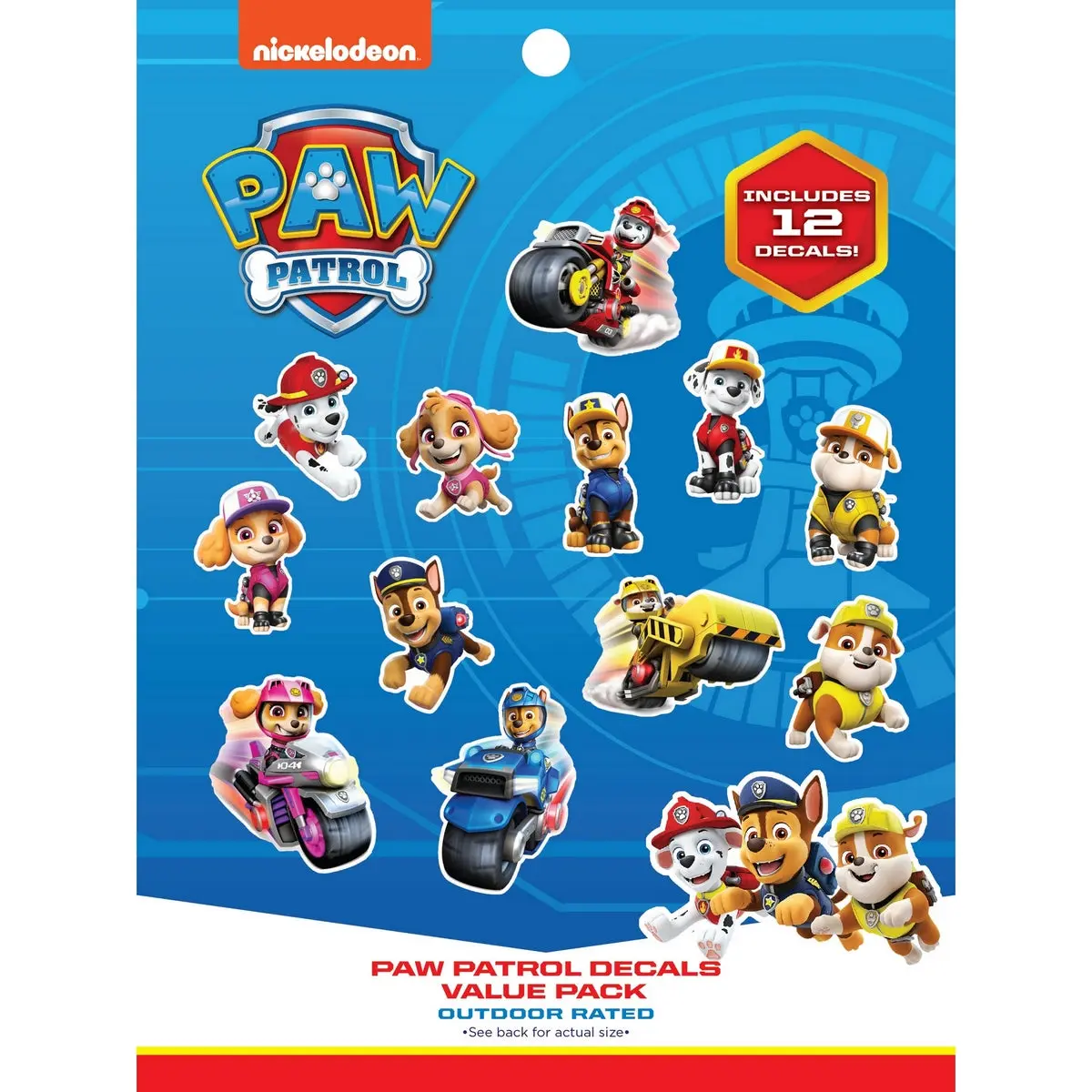Paw Patrol Decals Value Pack