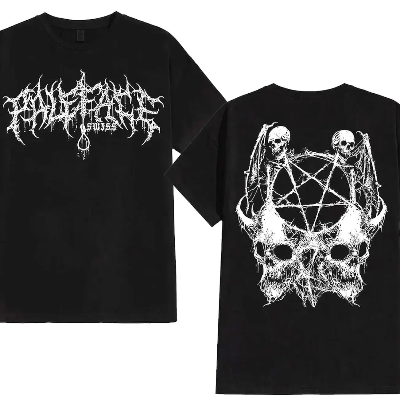 Paleface Swiss Pentagram Shirt, Paleface Swiss Band Tee, Paleface Swiss T-shirt Hoodie, Pentagram Shirt, The Wilted Tour 2026 Shirt NLJ