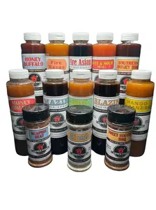 Try 'Em All Bundle All 13 Sauces and Rubs for Diverse Culinary Creations