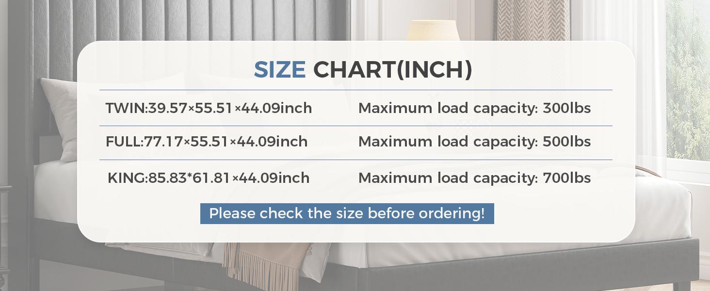 Sweetcrispy Queen Size Bed Frame, Upholstered Platform Bedframe with Velvet Fabric, Channel Tuft Padded Wingback Headboard, Padded Back, Modern Indoor Bedroom Accent Furniture