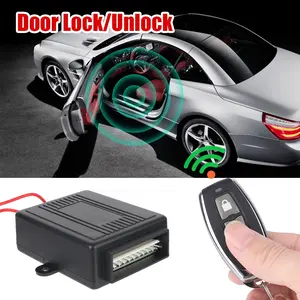 Central Door Lock Unlock Car Keyless System Remote Control 12V With 2 Controller Car Door Window Truck Master Lifter