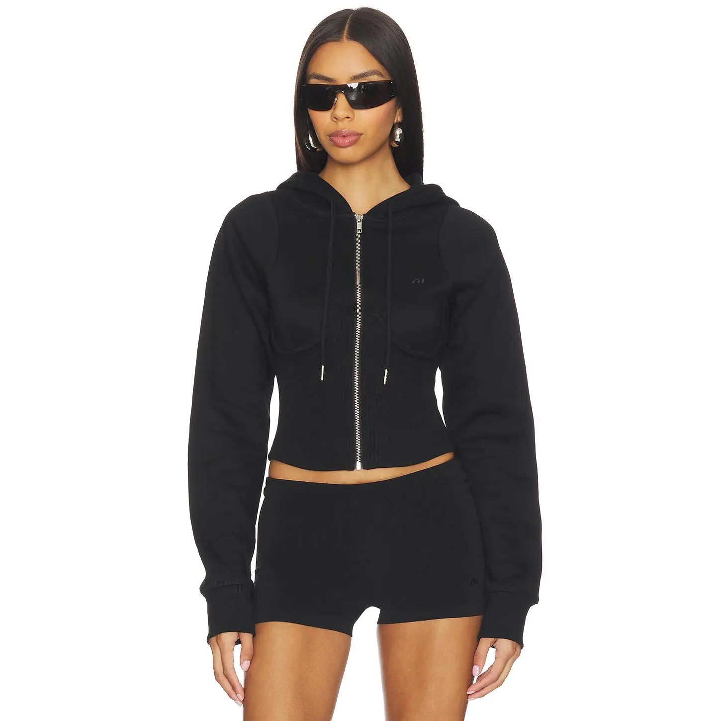 Miaou Sadie Hoodie in Black