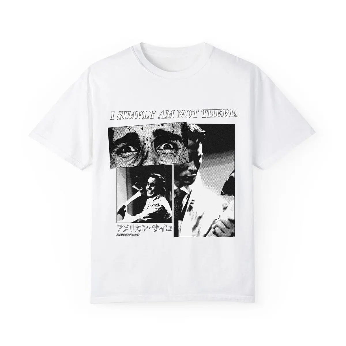 American Psycho Vintage Bootleg Graphic Tee, Retro Y2K Horror T-Shirt, Patrick Bateman Unisex Streetwear, Cult Classic Movie Tee, Aesthetic Grunge Outfits Men, Gift for Him Her Fans