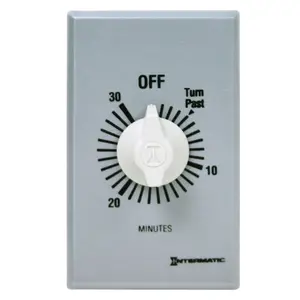 Intermatic Indoor Spring Wound Timer 277V Gray