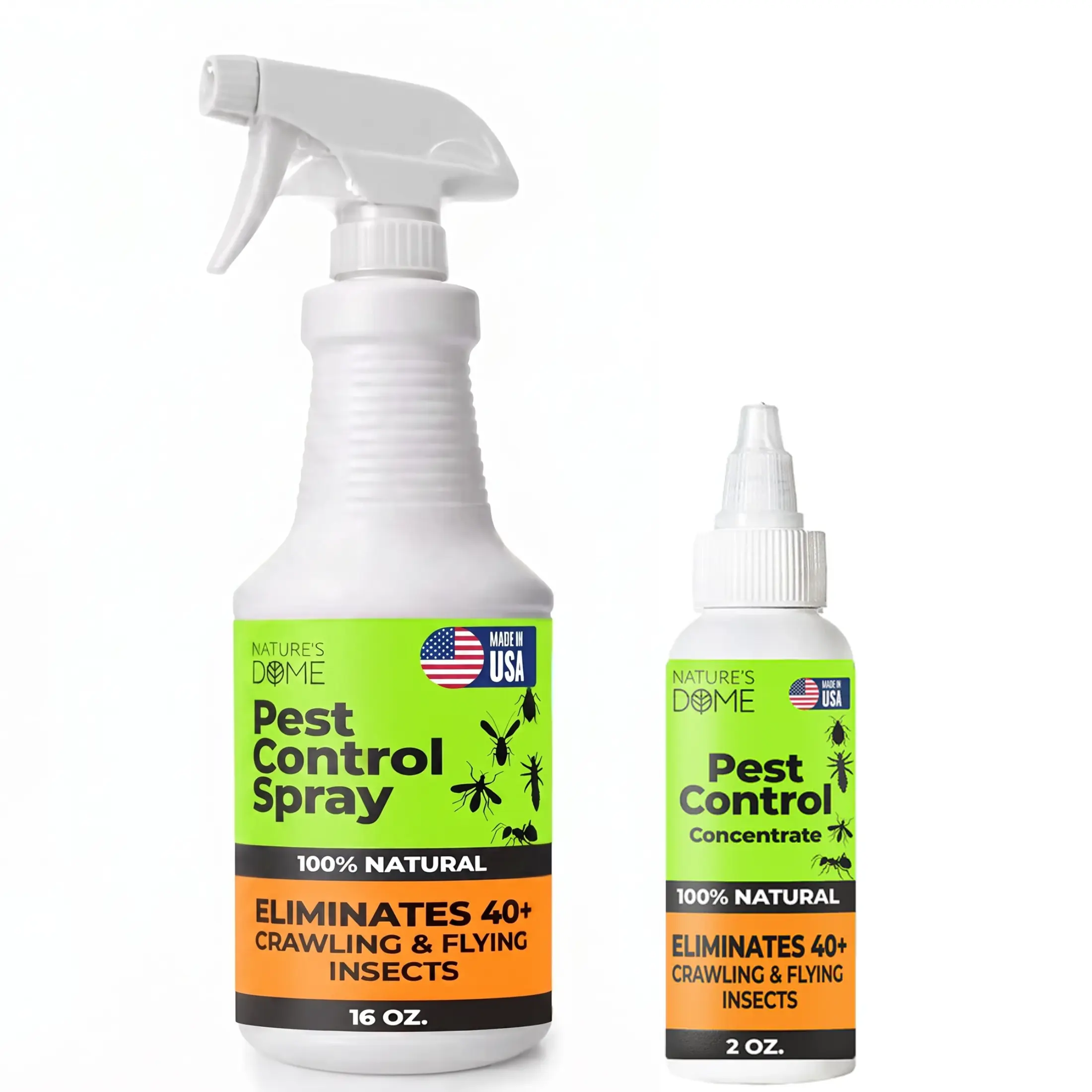 Nature's Dome DIY Bed Bug & Mite Spray Kit (Just Add Water) – 16 oz