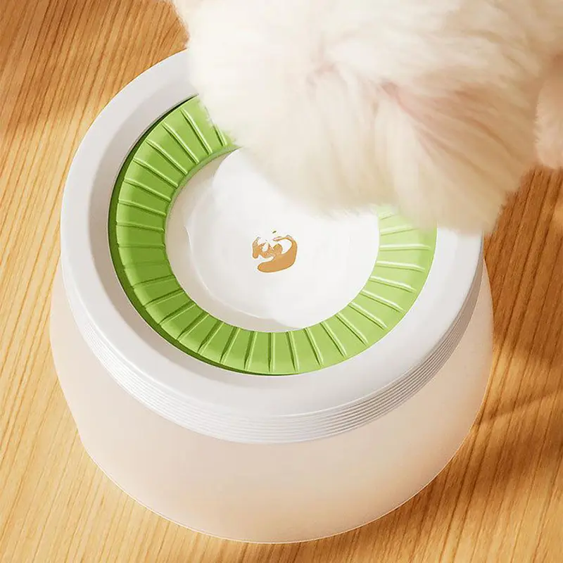 a spill proff water bowl for a cat Spill-proof stainless steel cat and dog water bowl 3L 5L – NoKa&AuroraStone main image 1