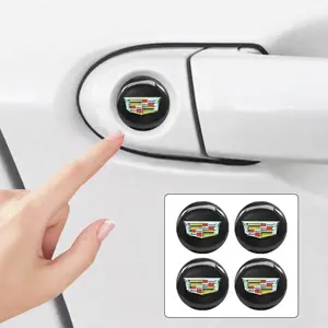 Car Metal Remote Key Stickers Cadillac Specific Badge Paster For Cadillac ATS BLS CT4 CT5 CT6 CTS ESCALADE SLS STS XT5 XT6 XTS