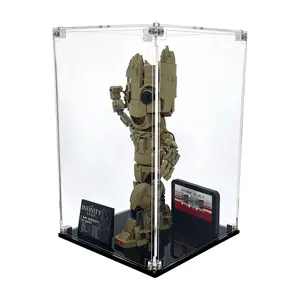 Clear Acrylic Display Case Compatible with LEGO® 76217 Marvel I Am Groot - Set Not Included