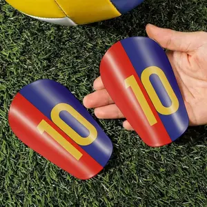 Mini Master Football Shin Guards, PP Material, Durable Anti-Collision, Comfortable Fit, Lightweight Soccer Equipment, Unisex, Suitable for Training and Matches, Football Accessories