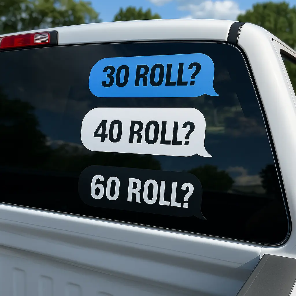 Roll Racing - Drag Racing - Street Racing Sticker - Decal -turbo - drag car - car accessories - stance car