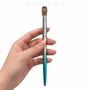 Kolinsky Brush - Metal handle Blue Gold #16, #20