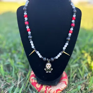 Glow in the Dark Ghost Face Choker