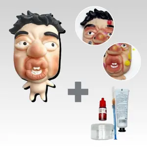 Stress-relieving pimple poppingtoys -- Four colleagues slime