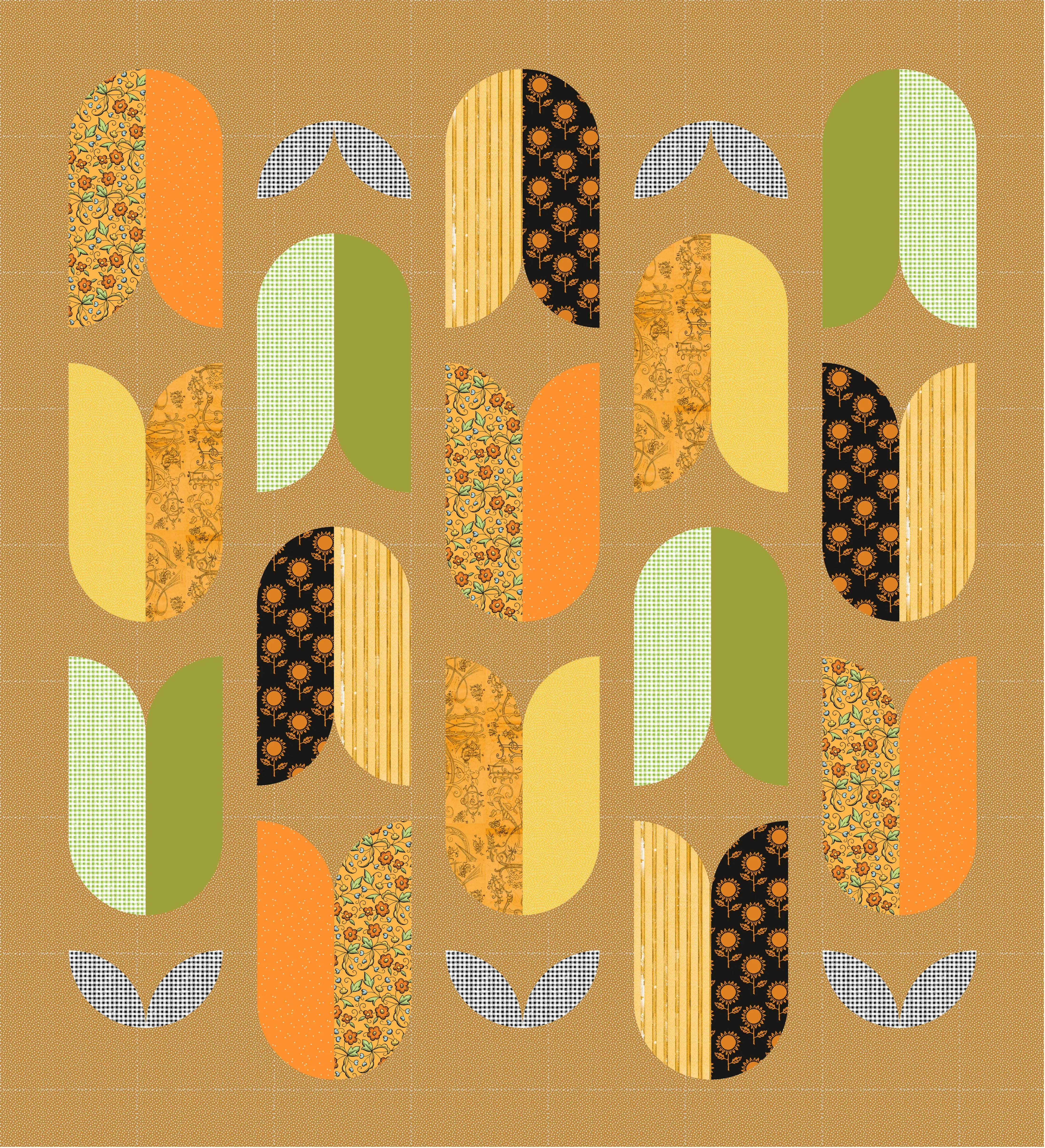 Copihue Scary Scraps Quilt Kit