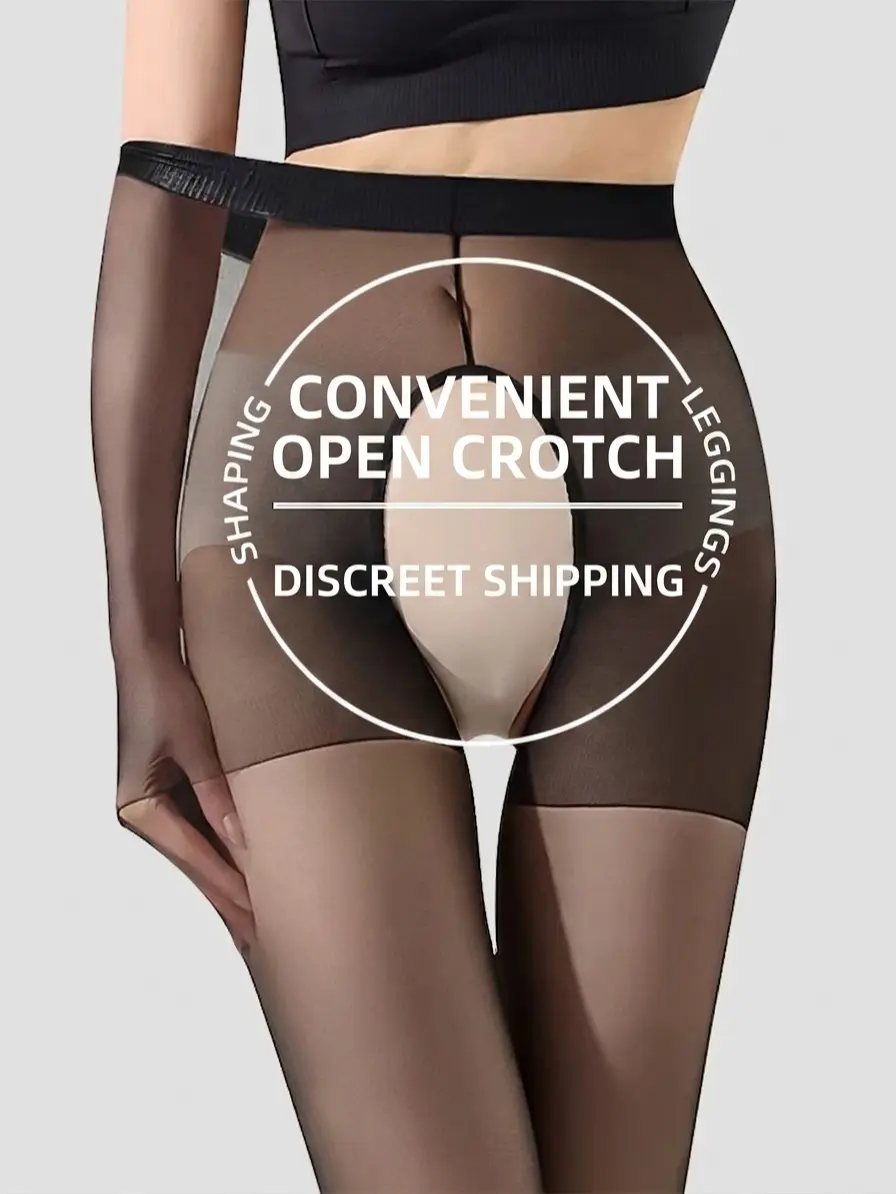 Figure-Flattering Split Thigh Bodystocking Figure-Flattering Split Thigh Bodystocking
